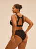 Soutien-gorge triangle avec armatures - Noir
