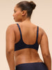 Soutien-gorge décolleté carré en spacer 3D - Saphir