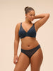 Soutien-gorge décolleté carré en spacer 3D - Saphir