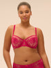 Soutien-gorge corbeille - Cranberry