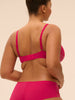 Soutien-gorge corbeille - Cranberry