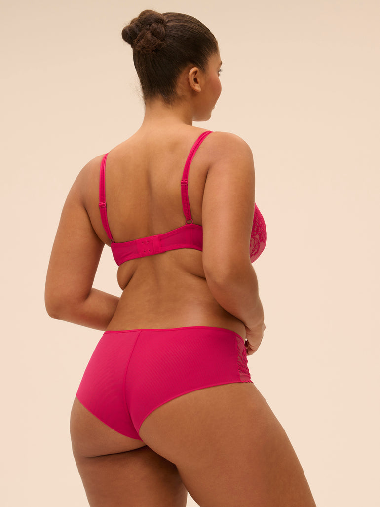 Soutien-gorge corbeille - Cranberry