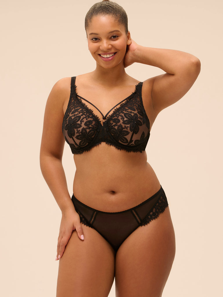 Soutien-gorge armatures - Noir