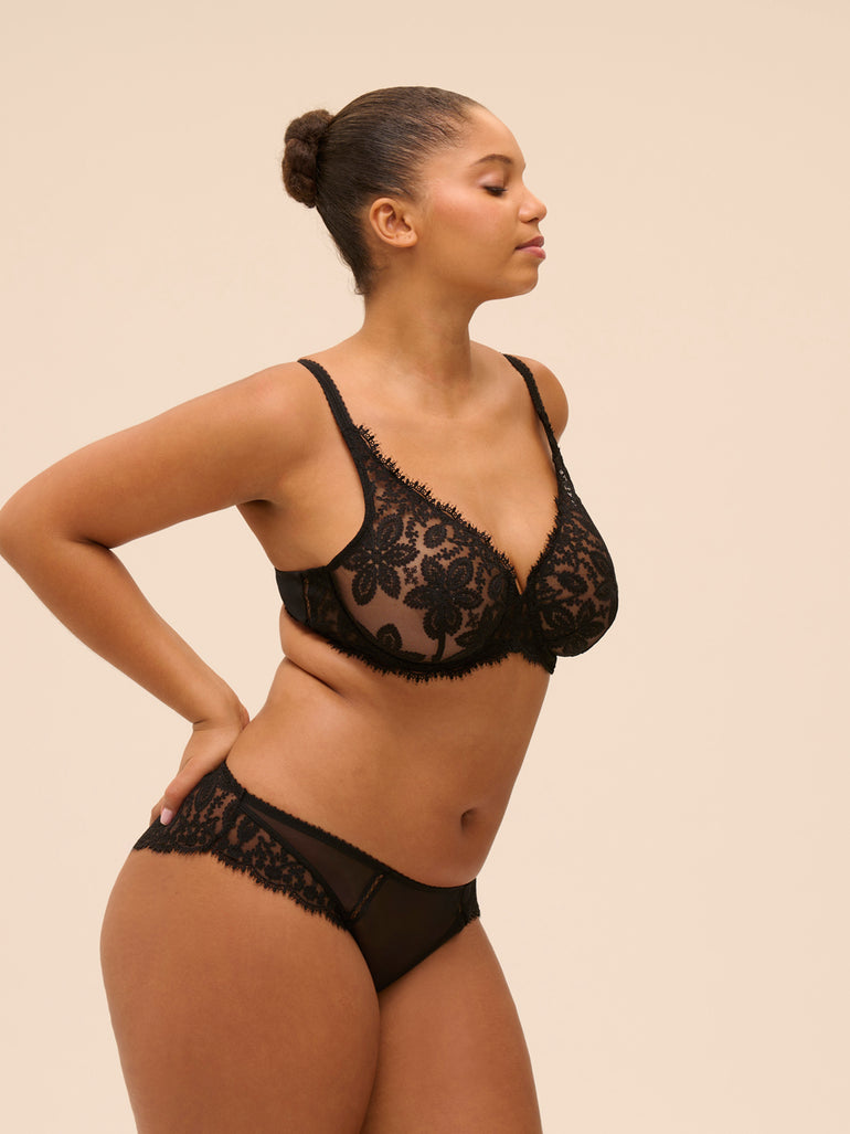 Soutien-gorge armatures - Noir