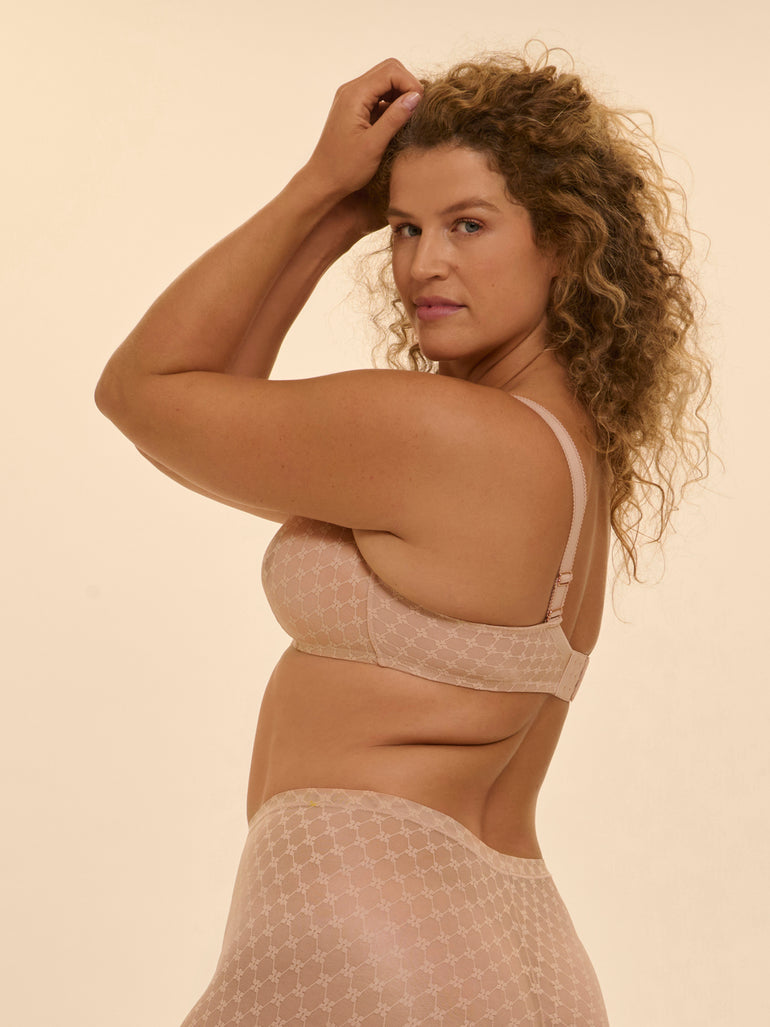 Soutien-gorge triangle sans-armatures - Peau Rosée