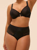 Culotte taille haute - Noir