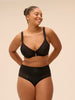 Culotte taille haute - Noir