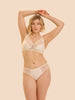 Soutien-gorge sans-armatures structuré - Naturel