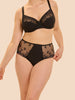 Culotte taille haute - Noir