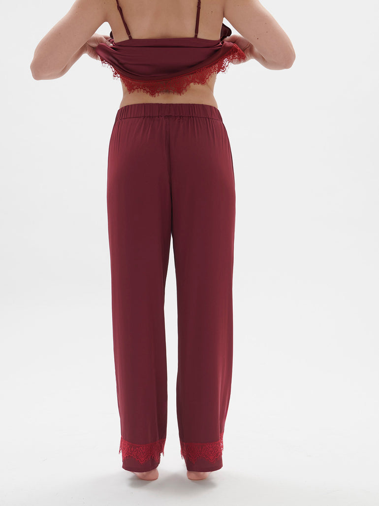 Pantalon - Rouge Spinelle