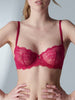 Soutien-gorge corbeille - Cranberry