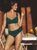Beugelbikinitop - Emerald