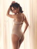 Slip met hoge taille - Huid rose