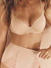 Soutien-gorge spacer décolleté plongeant - Peau Rosée