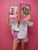 Short de nuit Édition limitée Octobre Rose - Rose Disco